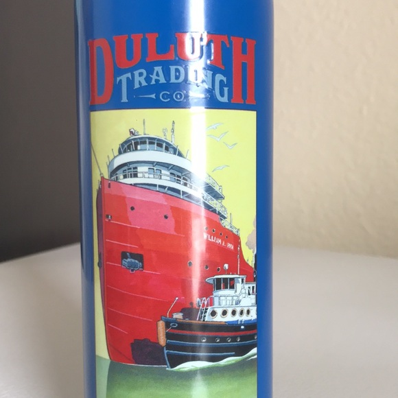 Duluth Trading Company Liberty Metal Water Bottle. Made In USA. About 24 Ounces. - Picture 2 of 8